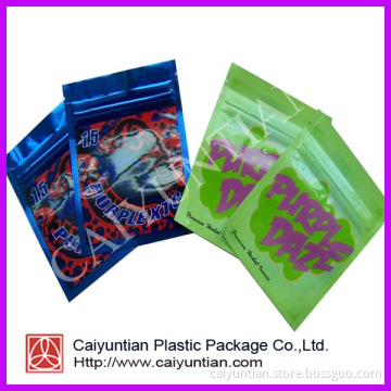 Ziplock Packaging Bags for Spice & Tobacco